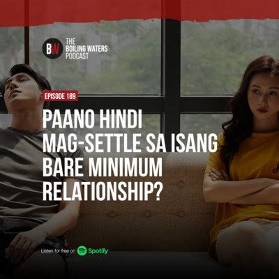bare minimum meaning in relationship tagalog|189. Paano Hindi Mag.
